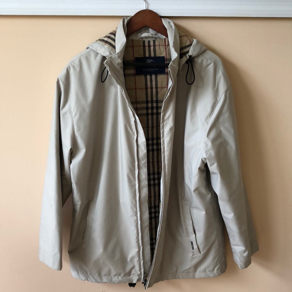 Authentic Burberry hooded jacket